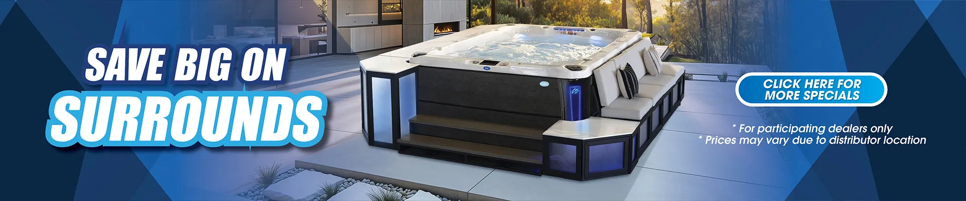 Calspas hot tub being used in a family setting - Madrid