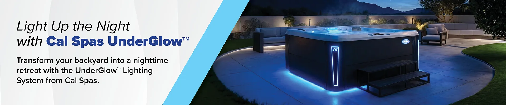 Calspas hot tub being used in a family setting - Madrid